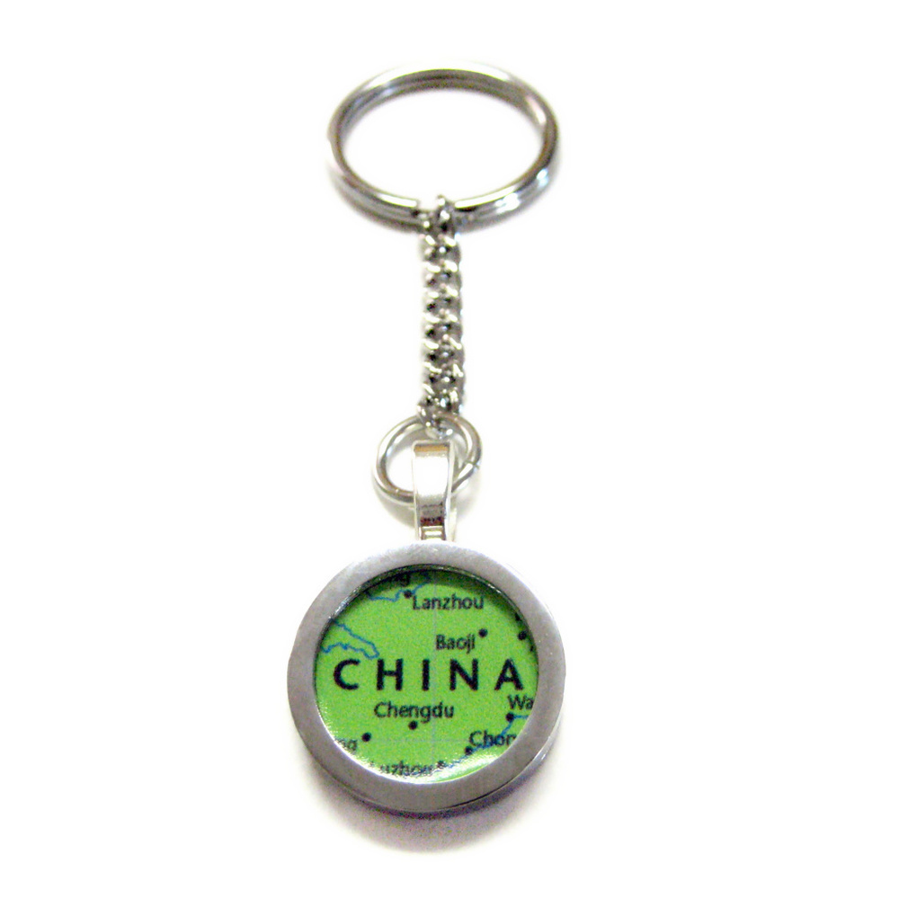China Map Keychain